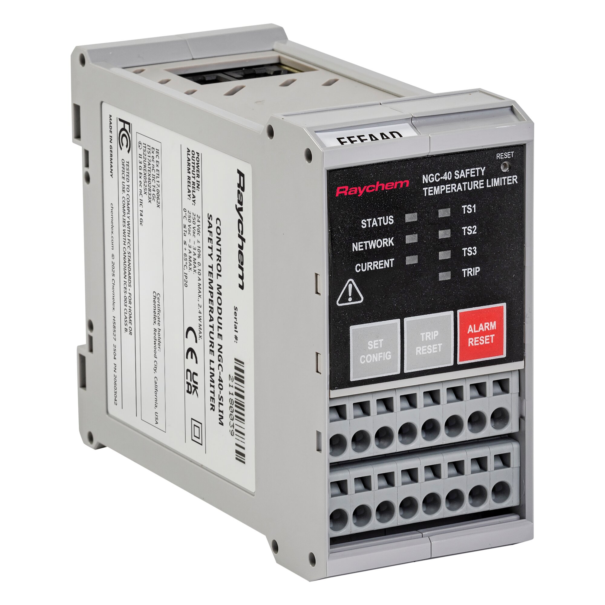 Série NGC-40, module limiteur de température