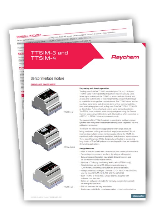 English (Global) Datasheet TTSIM-3 & -4